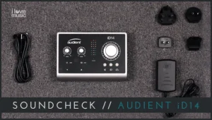 Whats in the box of Audient id14