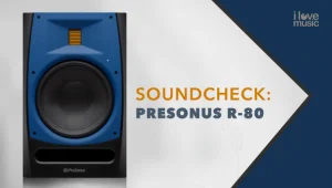 PreSonus r-80 Studio Monitors at I Love Music Academy