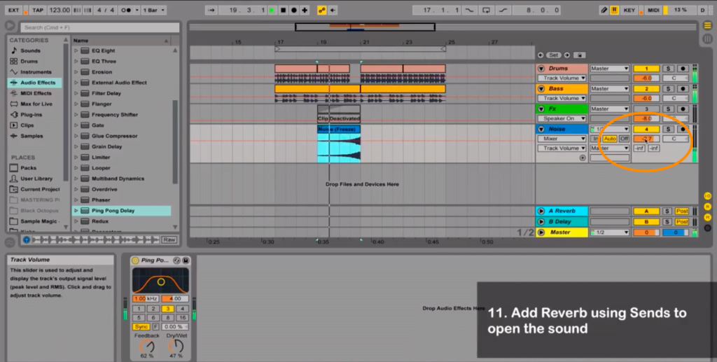 Reverb the finishing touch
