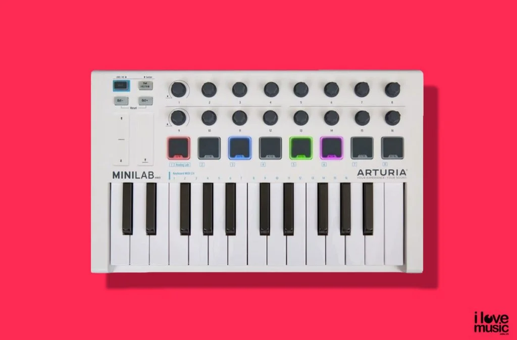 Arturia minilab mkii midi controller studio production gear