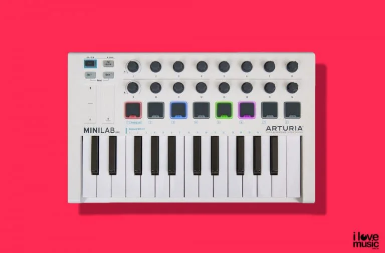Arturia minilab mkii midi controller studio production gear