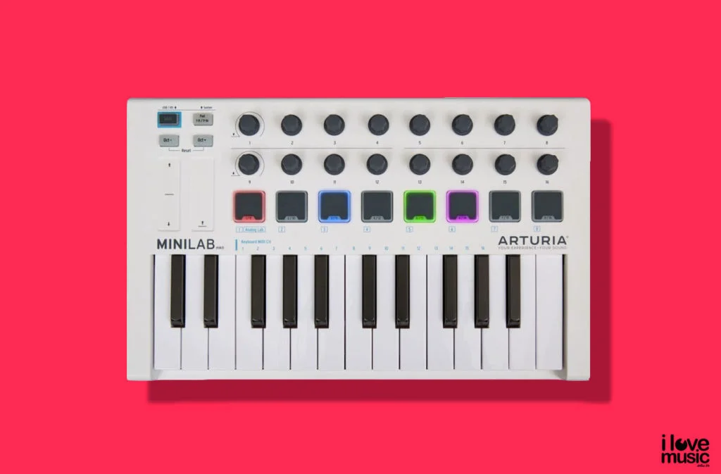 Arturia minilab mkii midi controller studio production gear