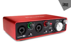 Scarlett 2i2 audio interface