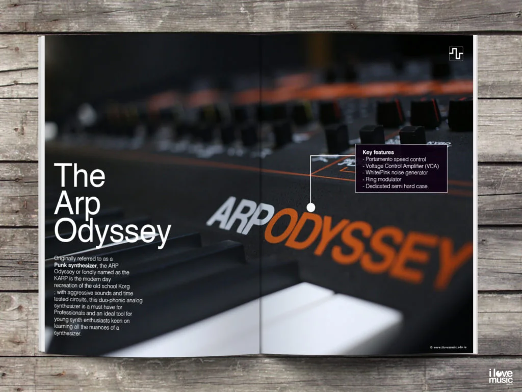I Love Music Academy Magazine Arp Odyssey