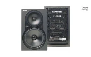Mackie HR824 studio monitors