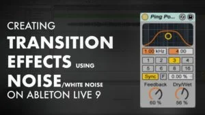 Creating transition effects using White Noise