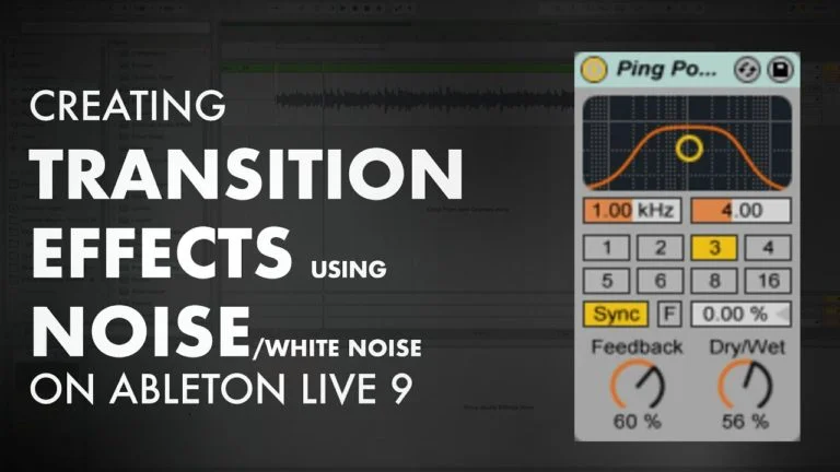Creating transition effects using White Noise
