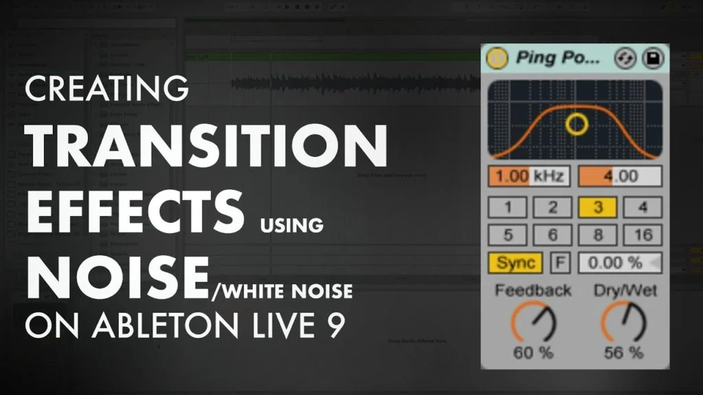 Creating transition effects using White Noise
