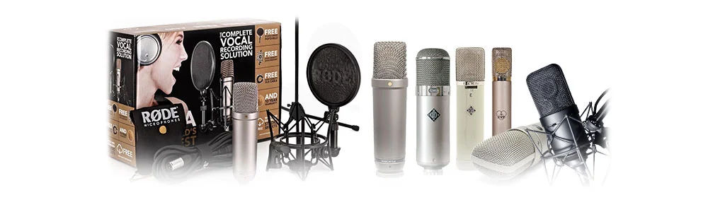Ultimate Guide to Start Producing Music Production in 2024 8 Range of Microphones