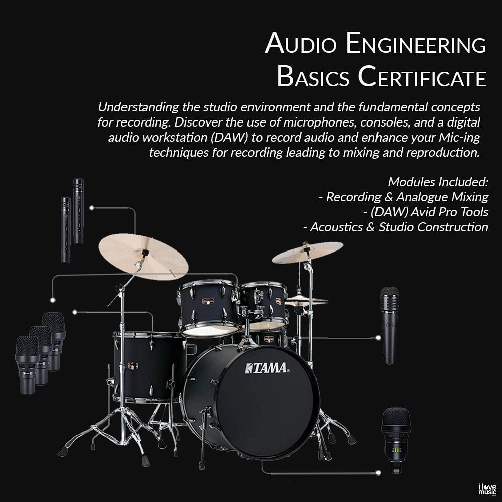 Basics of Audio Engineering at I Love Music Academy