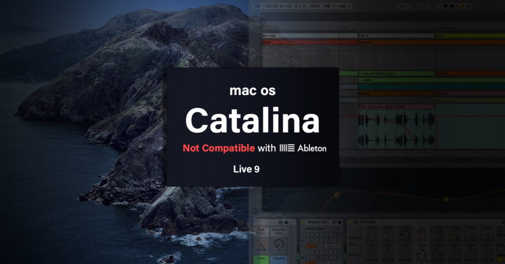 macoscatalina not campatible with ableton live 9