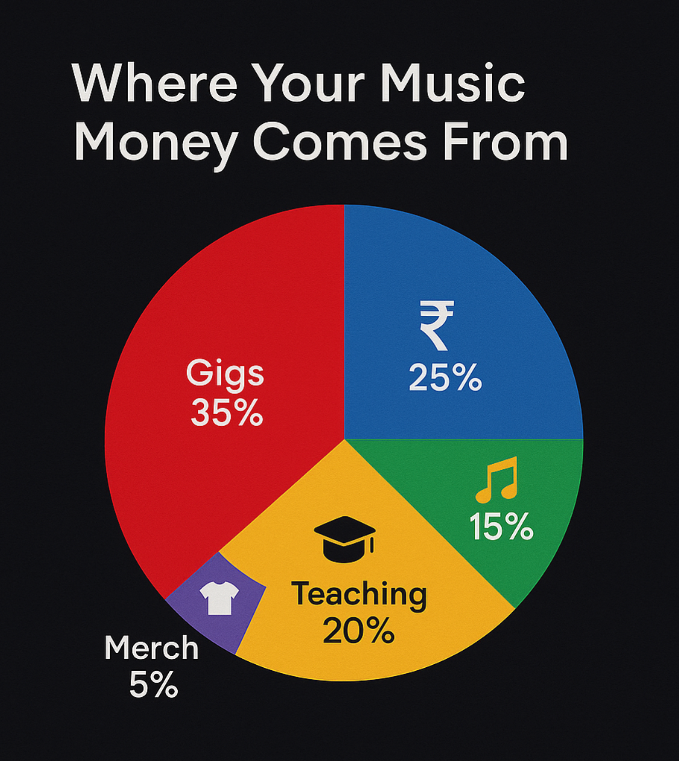 Music Money: Now Track Your Income Like A Pro 2 Income Source of Music Money